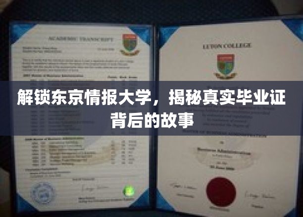 揭秘，东京情报大学毕业证背后的神秘面纱