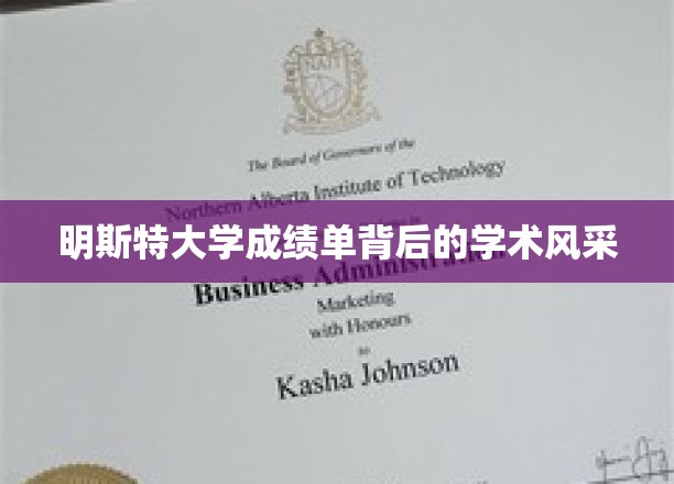 探寻明斯特大学成绩单背后的学术魅力之光