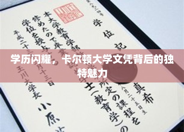 卡尔顿荣耀，探寻精英摇篮的学术光芒