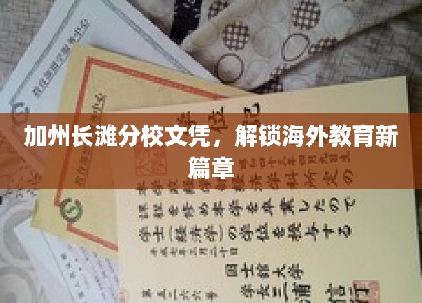 加州长滩名校文凭，引领留学新潮流