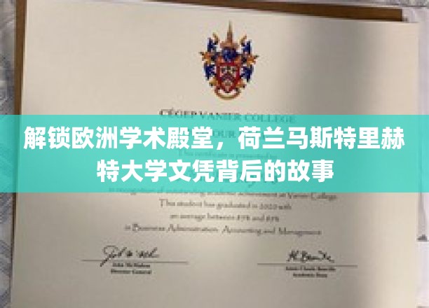 探秘荷兰马斯特里赫特大学，揭开国际文凭的神秘面纱