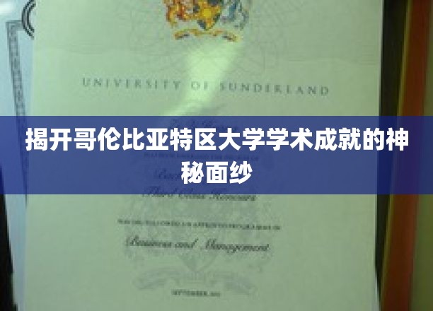 哥伦比亚特区大学，揭秘学术殿堂的璀璨星光