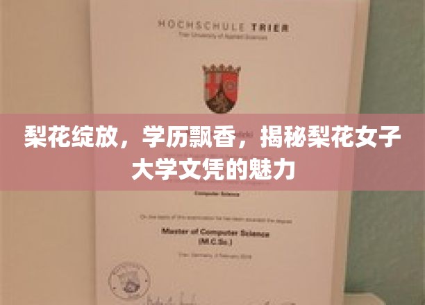 梨花映雪，学历熠熠生辉——探寻梨花女子大学文凭的独特魅力