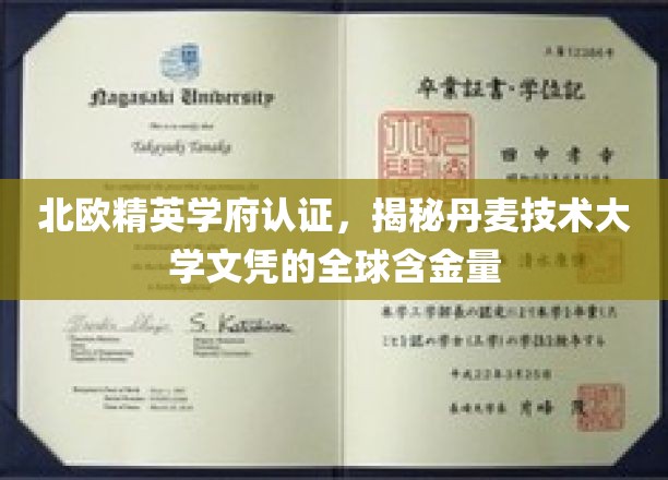 丹麦技术大学文凭，北欧精英学府认证，国际认可度一窥究竟